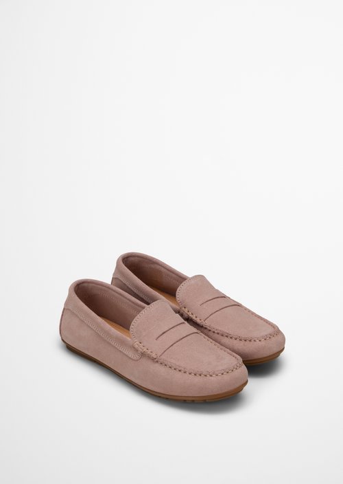 Moccasin model Selma — Chalky Peach
