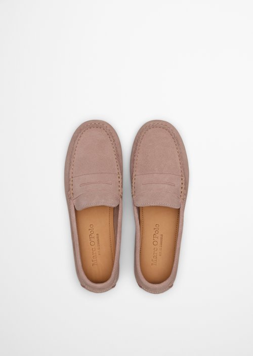 Moccasin model Selma — Chalky Peach
