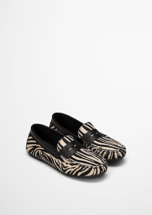 Moccasin model Selma — Black