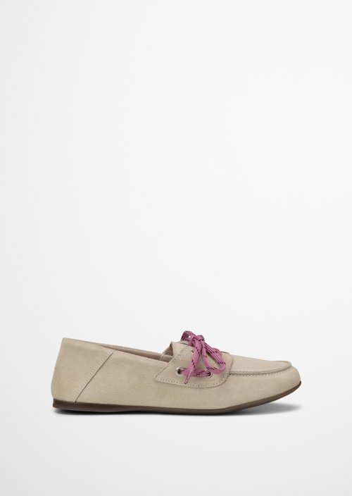 Boat shoe model Siana — Light Oat