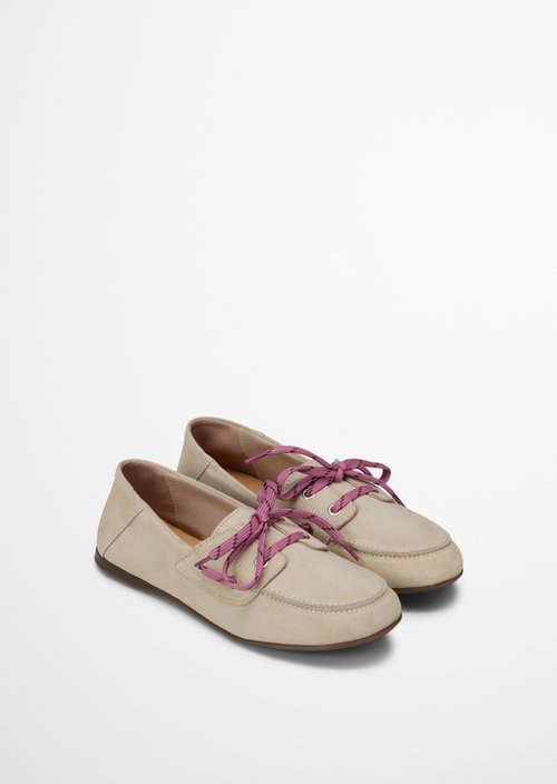 Boat shoe model Siana — Light Oat