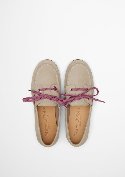 Boat shoe model Siana — Light Oat