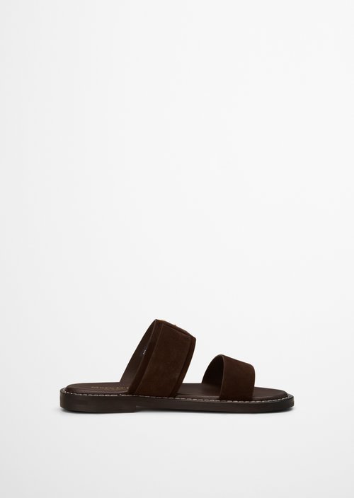 Mule model Stina — Burnt Coffee