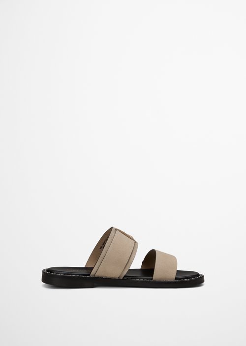 Mule model Stina — Dusty Sand