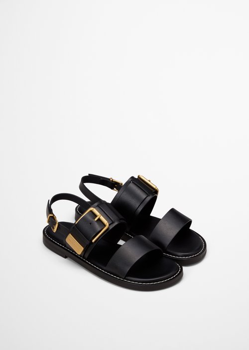 Sandal model Stina — Black