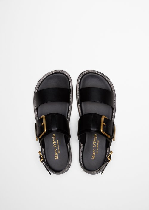 Sandal model Stina — Black