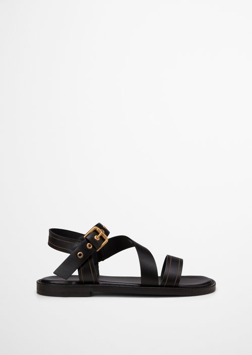 Sandal model Stina — Black