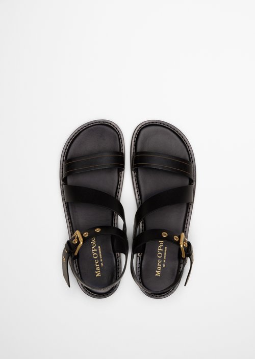Sandal model Stina — Black