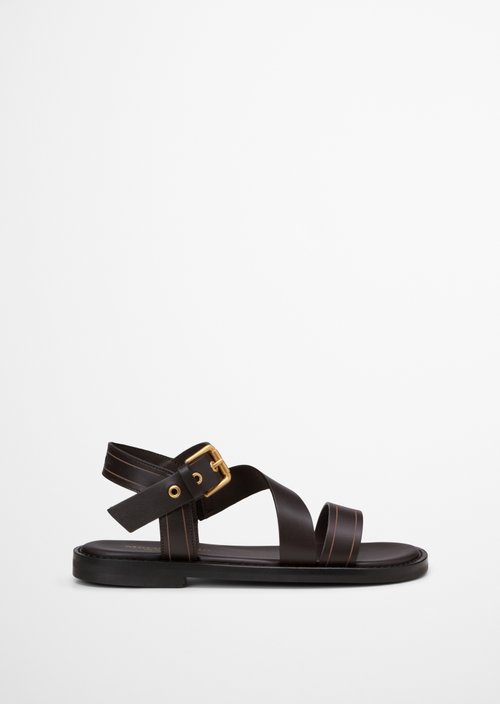 Sandal model Stina — Burnt Coffee