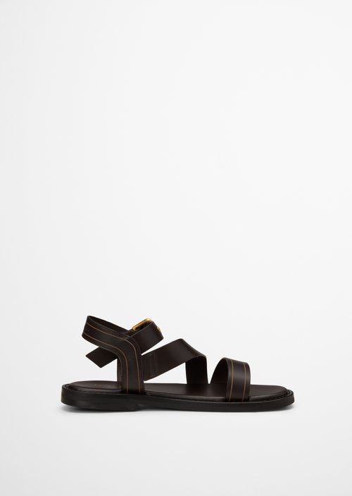 Sandal model Stina — Burnt Coffee