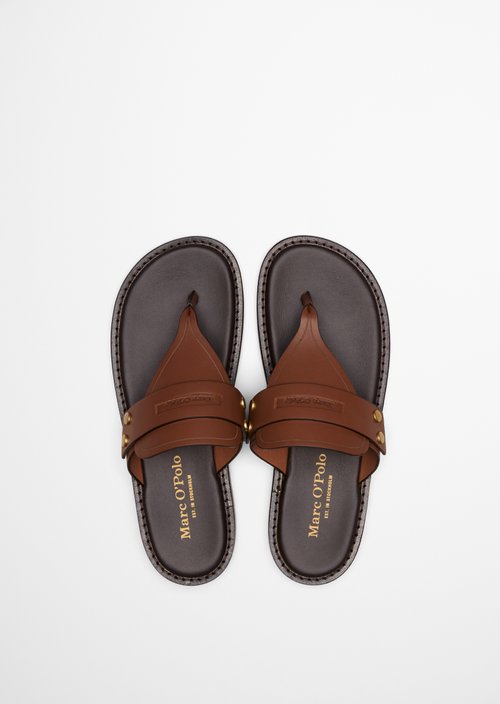 Toe separator model Stina — Cognac