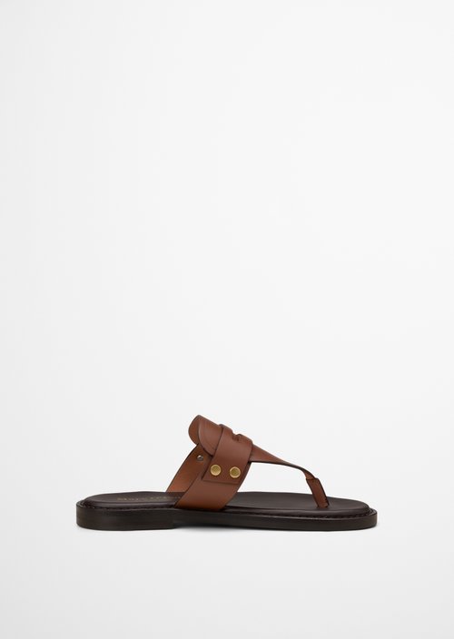 Toe separator model Stina — Cognac