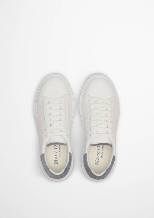 Sneaker Model Svea White in Ansicht von oben