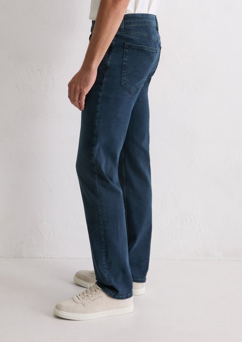 Jeans model Kalmo straight — Blue Black Wash