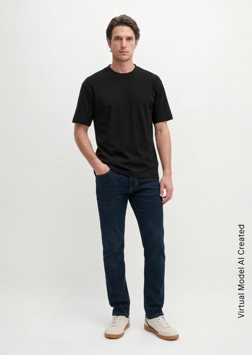Jeans model Sjöbo shaped — Blue Black Wash