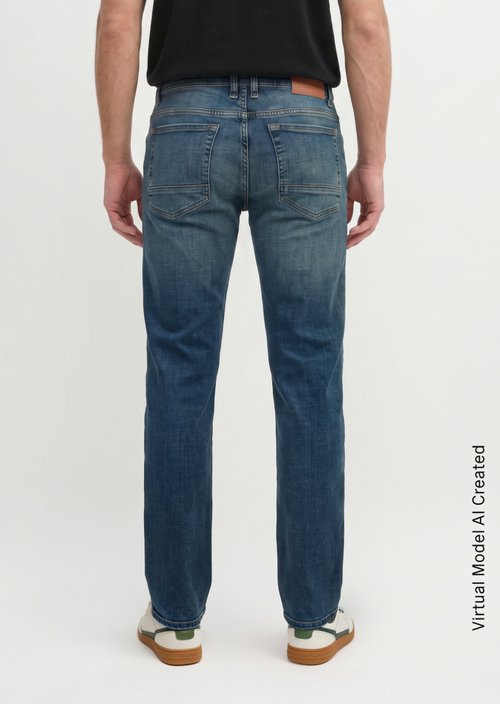 Jeans model Kemi regular — Indigo Vintage Wash