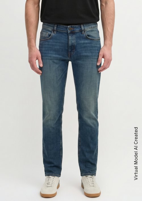 Jeans model Kemi regular — Indigo Vintage Wash