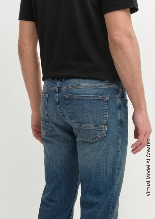 Jeans model Kemi regular — Indigo Vintage Wash