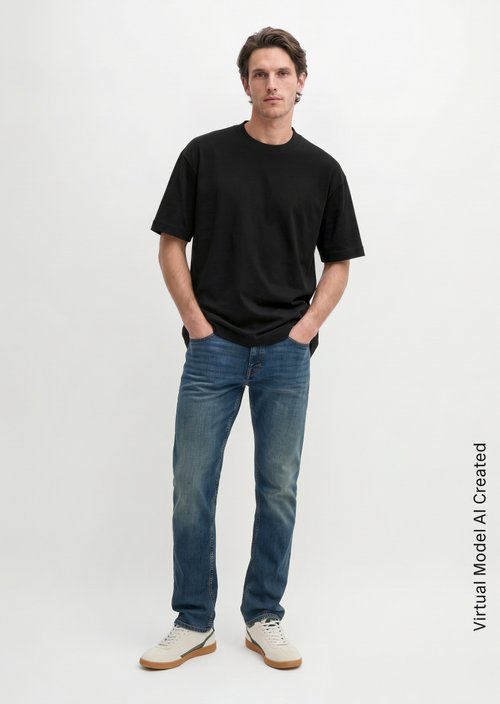 Jeans model Kemi regular — Indigo Vintage Wash