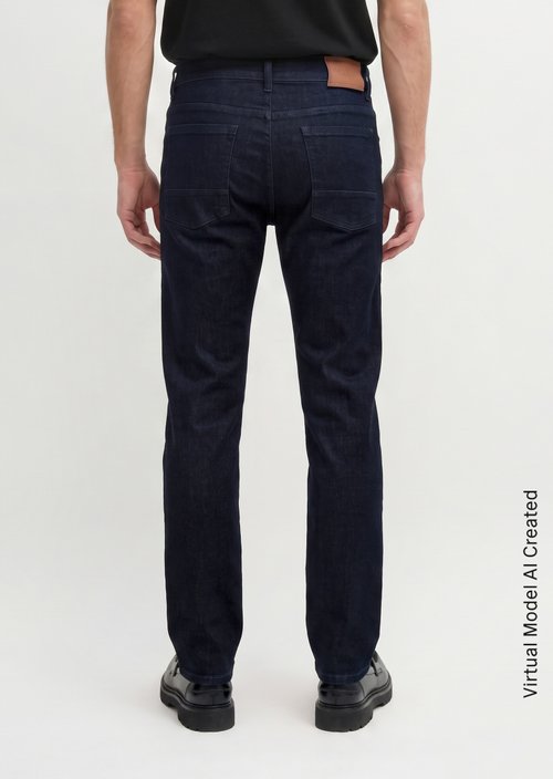 Jeans model Sjöbo shaped — Dark Rinsed Wash