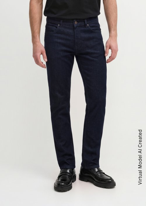 Jeans model Sjöbo shaped — Dark Rinsed Wash