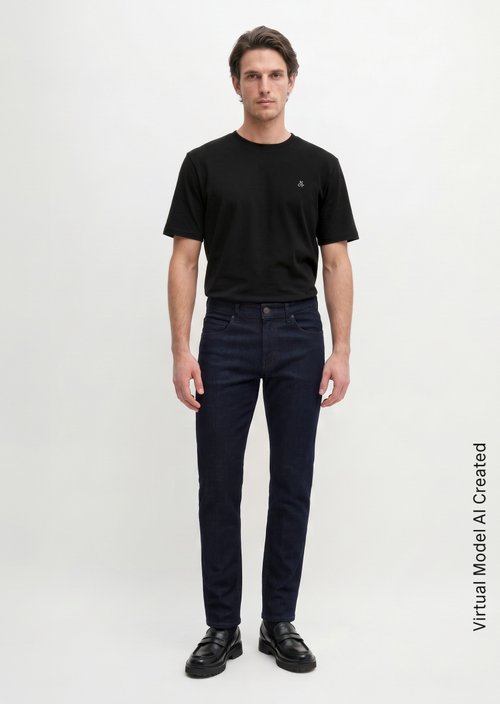Jeans model Sjöbo shaped — Dark Rinsed Wash