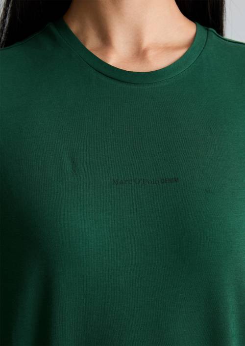 T-Shirt regular Rich Emerald in Detailansicht