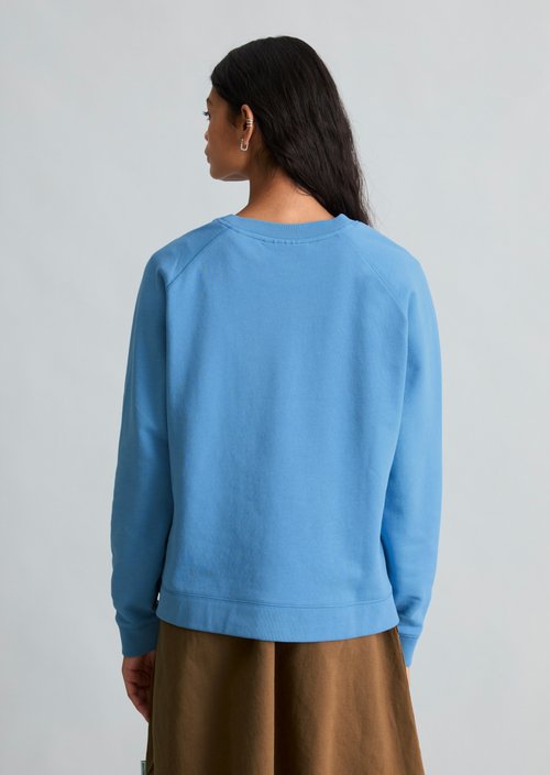 DfC Sweatshirt relaxed — Azure Sky