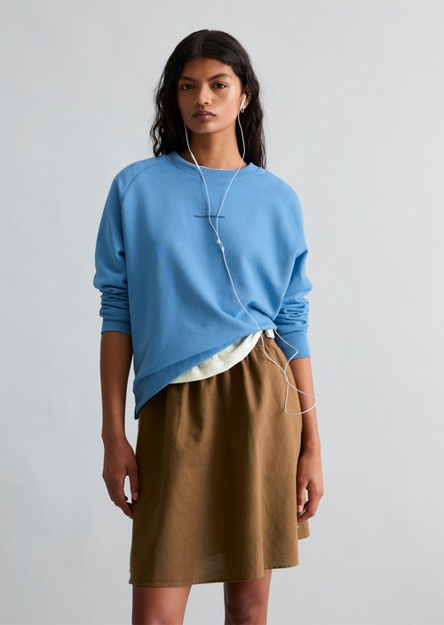 DfC Sweatshirt relaxed — Azure Sky