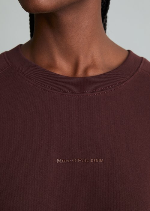 Relaxed-fit sweatshirt — Espresso Brown