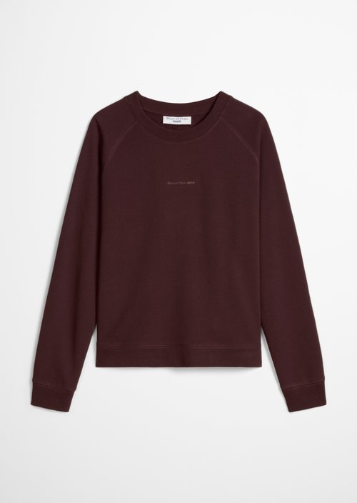Relaxed-fit sweatshirt — Espresso Brown