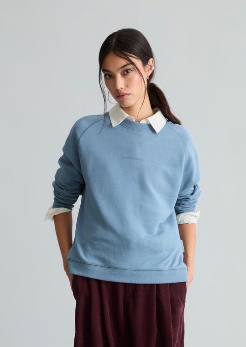 Relaxed-fit sweatshirt — Fall Sky
