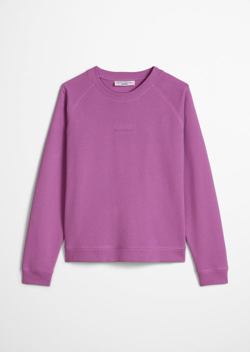 Relaxed-fit sweatshirt — Smoky Grape
