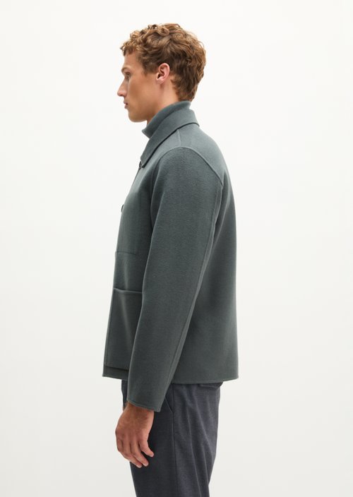 Regular-Fit Wool Jacket — Skipping Stone