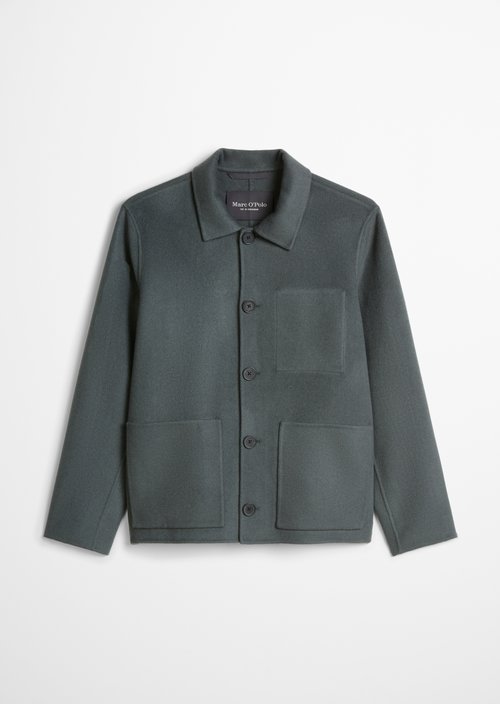 Regular-Fit Wool Jacket — Skipping Stone