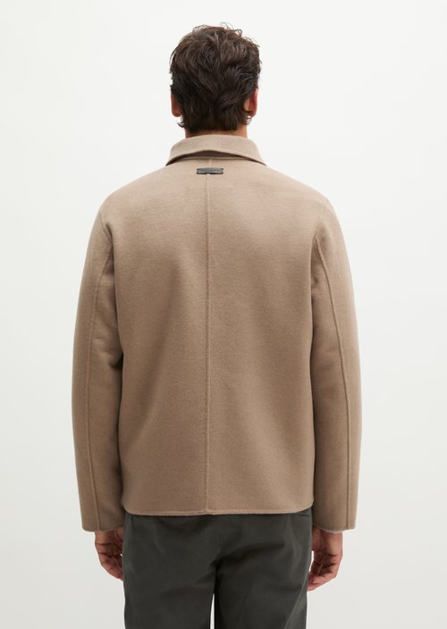 Regular-Fit Wool Jacket — Charleston Gray