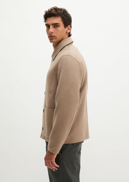 Regular-Fit Wool Jacket — Charleston Gray