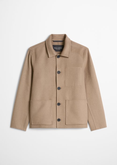 Regular-Fit Wool Jacket — Charleston Gray