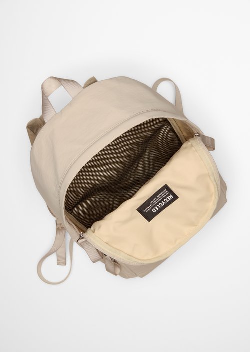 Laru Medium Backpack — Linen Beige