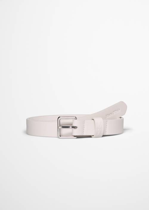 Gürtel White Cotton in Frontalansicht