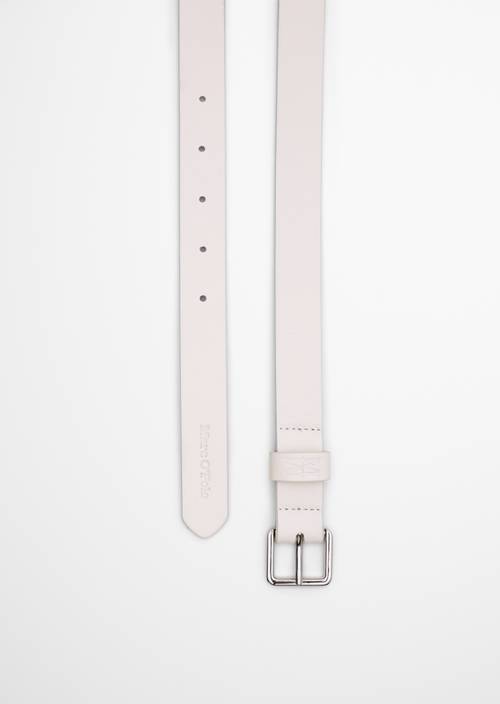 Gürtel White Cotton in Detailansicht