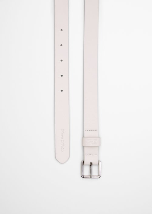 Belt — White Cotton