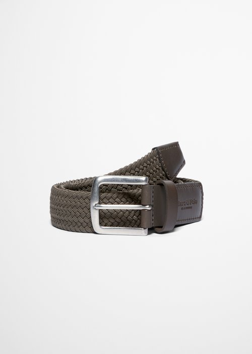Braided belt — Dark Nickle