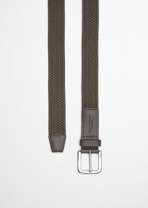 Braided belt — Dark Nickle