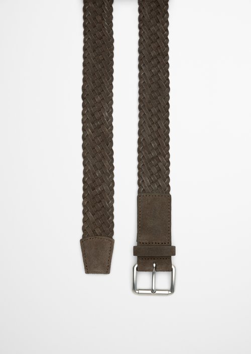 Braided belt — Dark Nickle