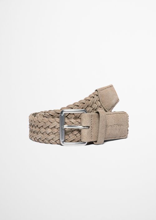 Braided belt — Charleston Gray