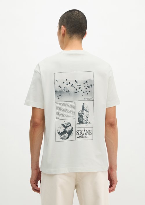 T-shirt regular — Silky White