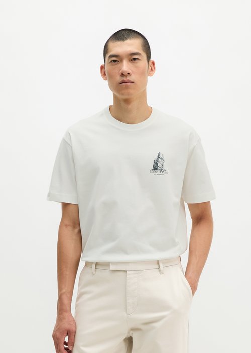T-shirt regular — Silky White