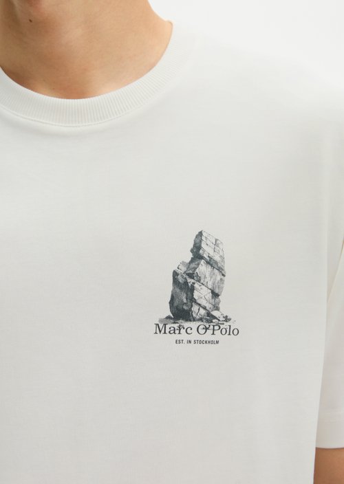 T-shirt regular — Silky White