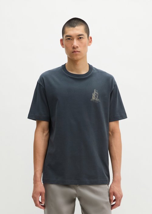 T-shirt regular — Peppercorn Grey
